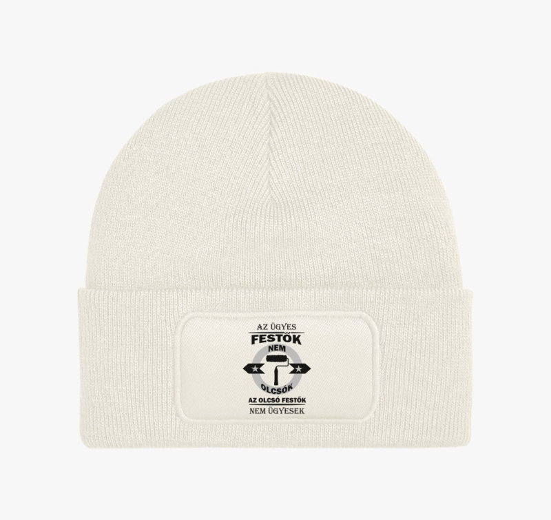 Ügyes festő téli sapka