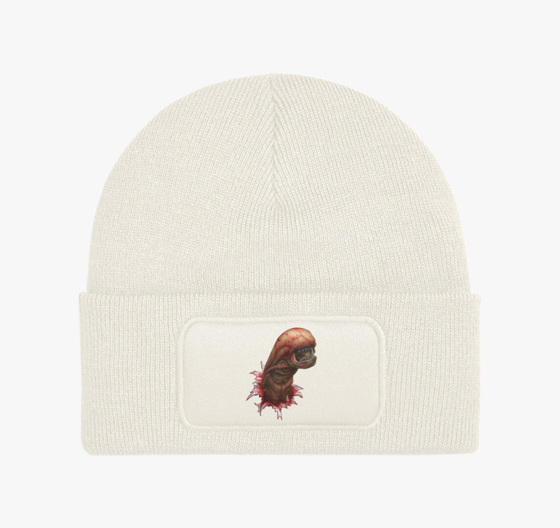 Alien mellkasrobbantó téli sapka