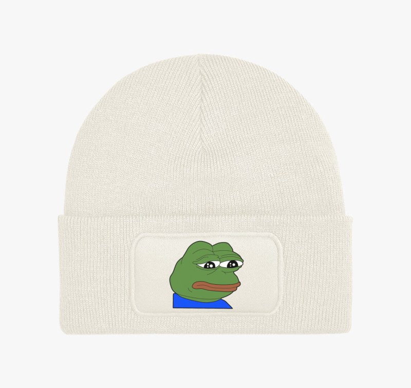 Pepe a Béka téli sapka