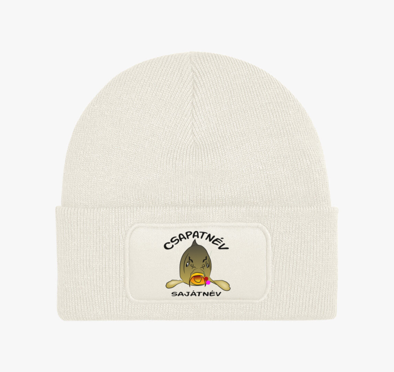 Pontyos horgász csapat téli sapka saját névvel