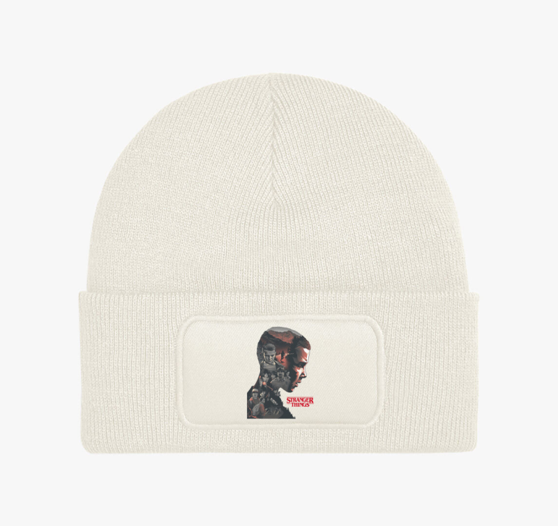 Stranger Things karakterek art téli sapka