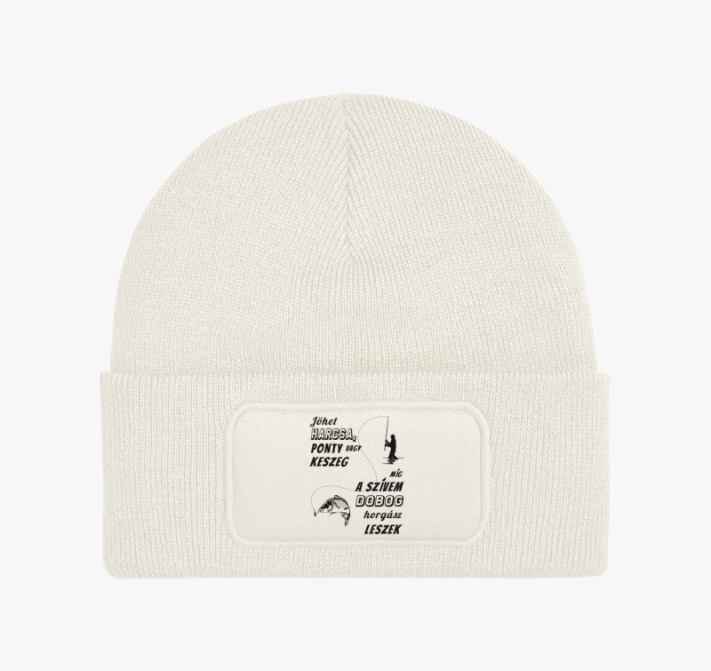 Horgász leszek téli sapka