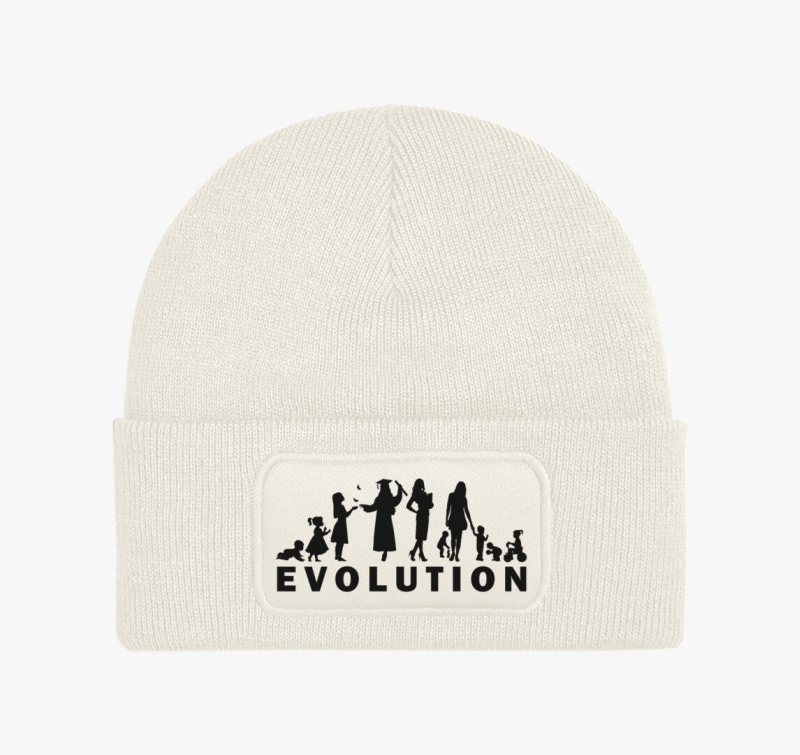 Evolúciós téli sapka-női verzió