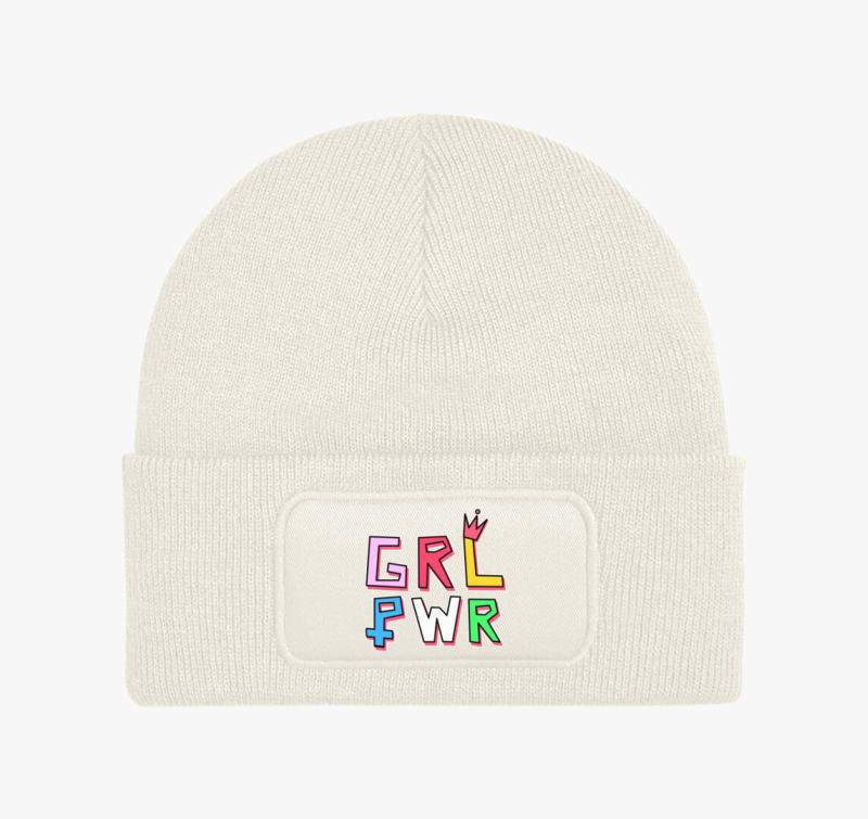 Girl power téli sapka