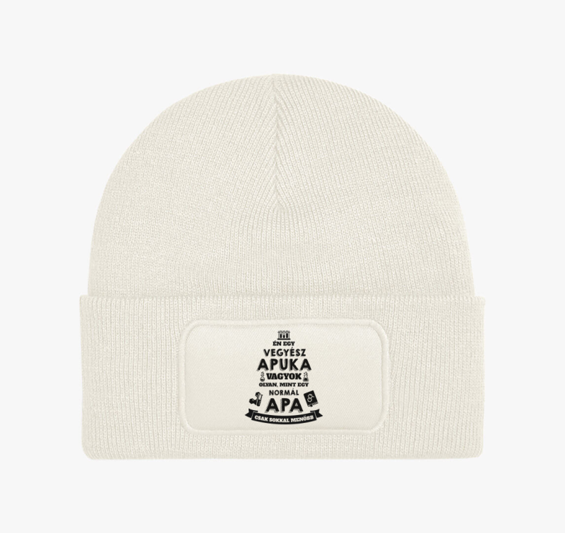 Vegyész apuka téli sapka