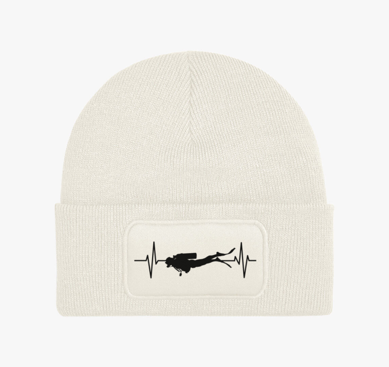 Búvár szívhang téli sapka