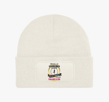 Yogaoktató téli sapk