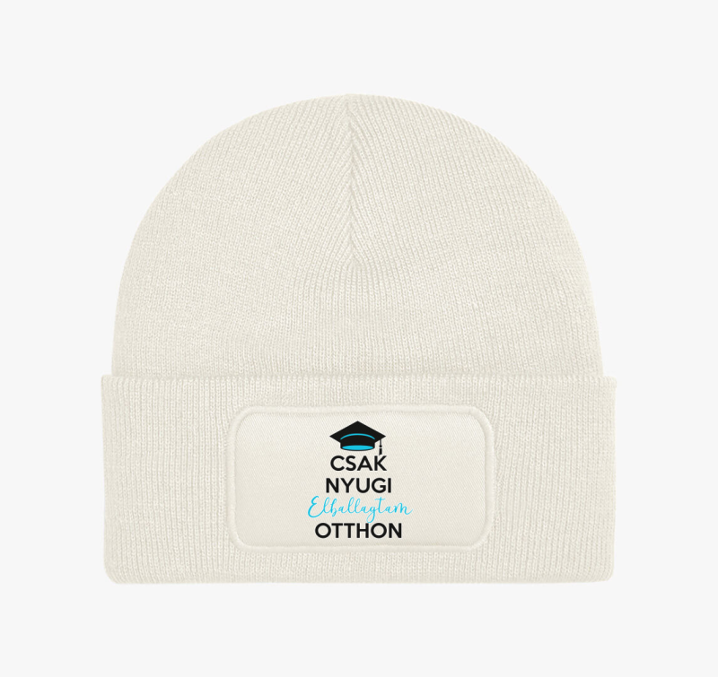 Koronás ballagás téli sapka