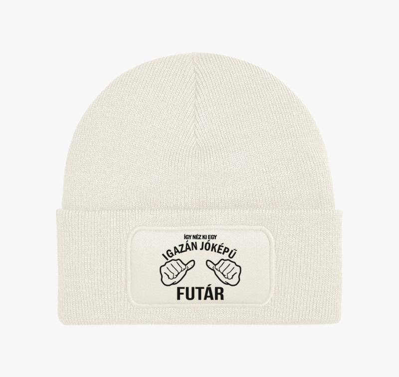 Jóképű futár téli sapka