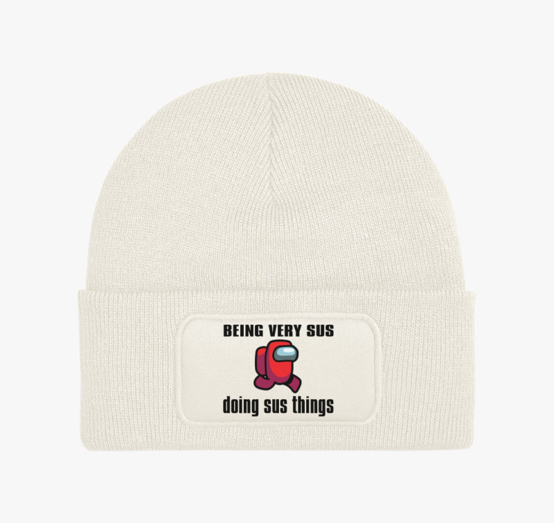 Among us - very sus téli sapka