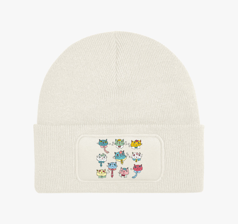 Öltönyös macskák téli sapka