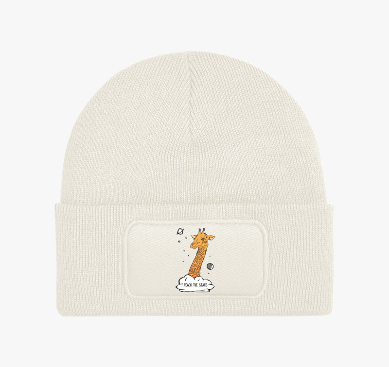 Reach the stars - zsiráfos téli sapka