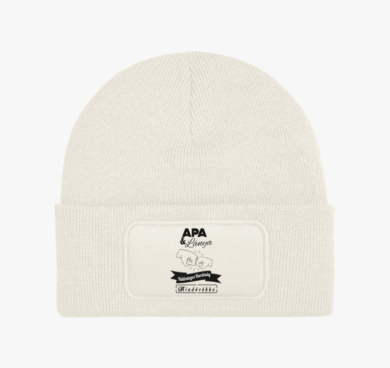 Apa és Lánya legjobb barátok téli sapka