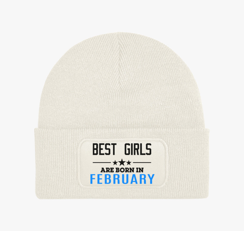 Best girls born (választható hónap) téli sapka