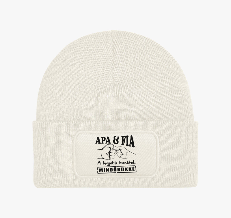Apa és Fia legjobb barátok téli sapka