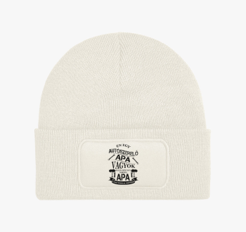 Autószerelő apa téli