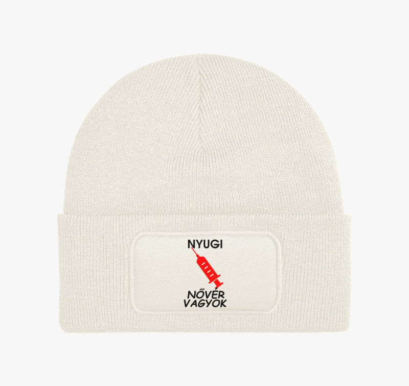 Nyugi nővér vagyok téli sapka
