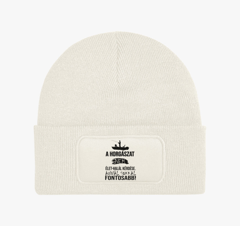 A Horgászat a legfontosabb téli sapka