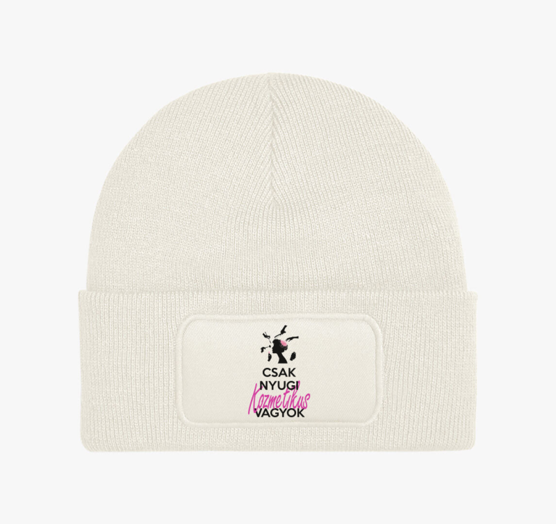 Kozmetikus téli sapka