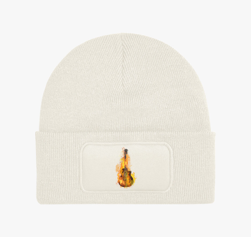 Lángoló Gitár téli sapka