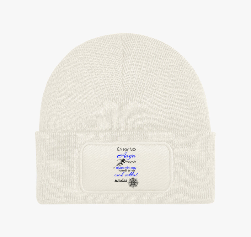 Én egy futó anya vagyok téli sapka