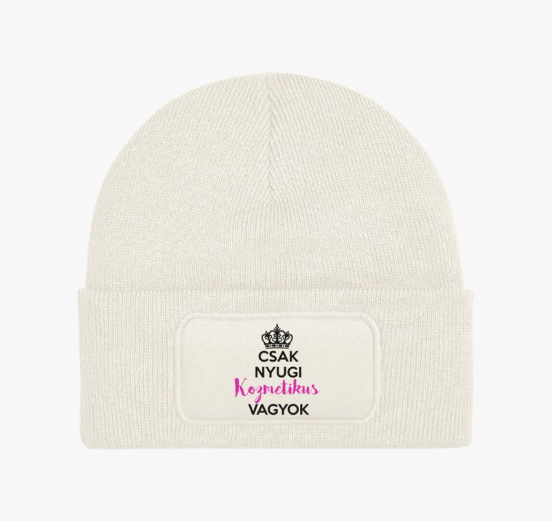 Nyugi kozmetikus vagyok téli sapka