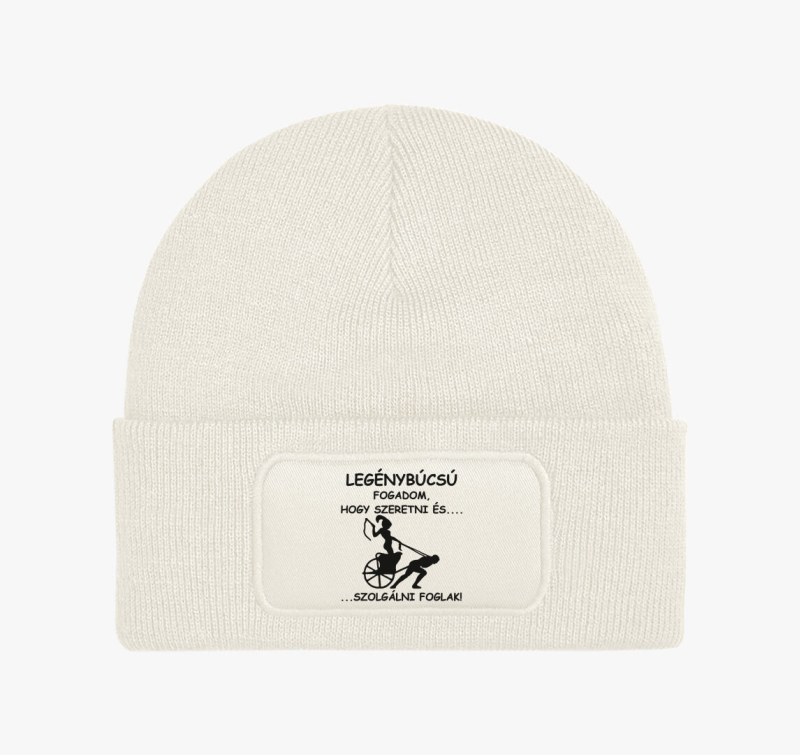 Legénybúcsús téli sapka