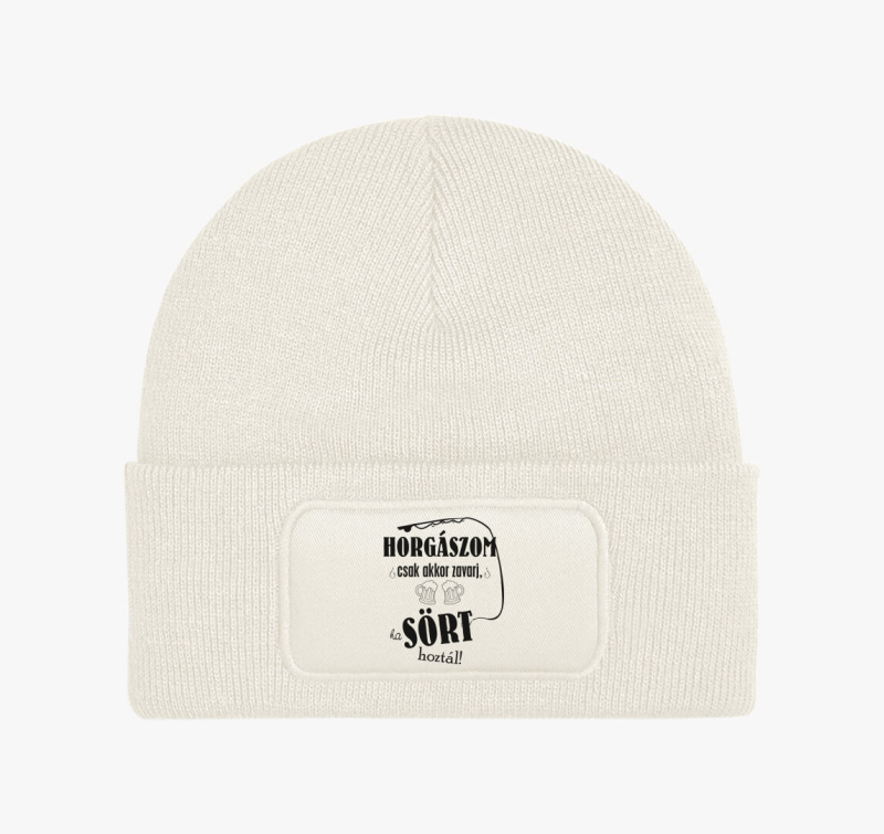 Horgászos Sörös téli sapka
