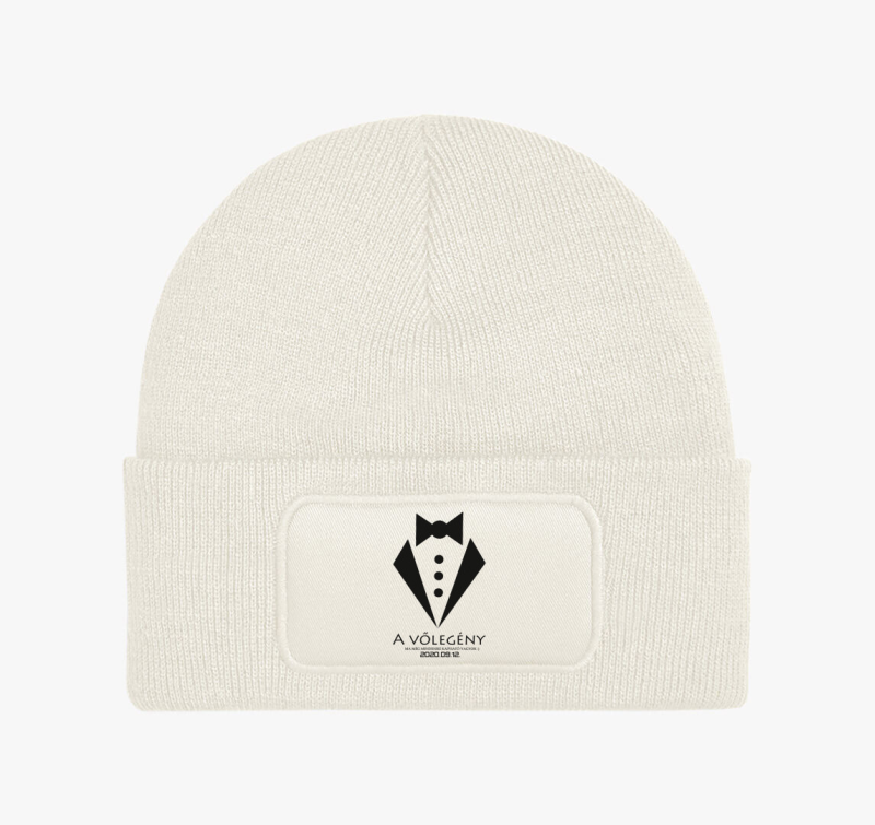 Csokornyakkendős szmokingos legénybúcsús téli sapka