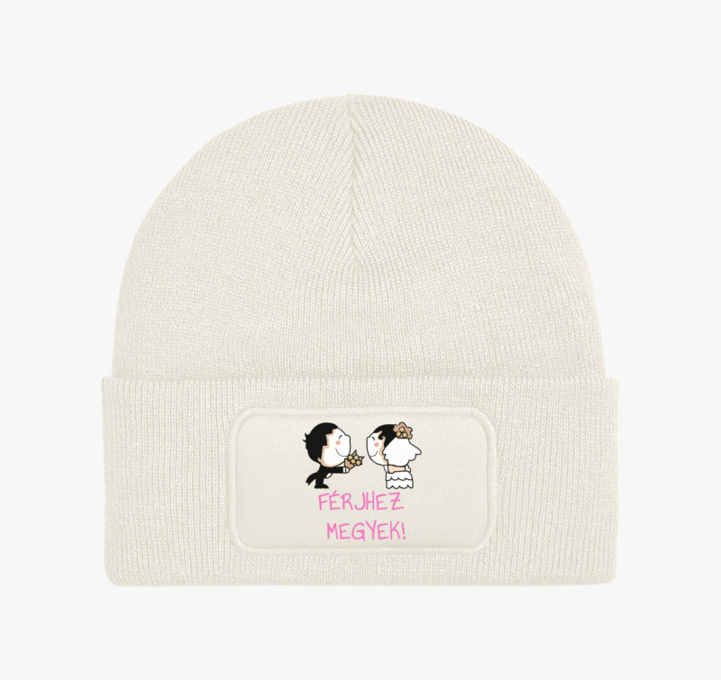 Férjhez megyek lánybúcsús téli sapka