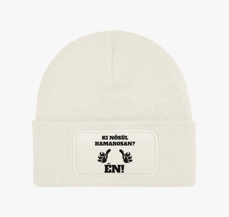 Ki nősül hamarosan? legénybúcsús téli sapka