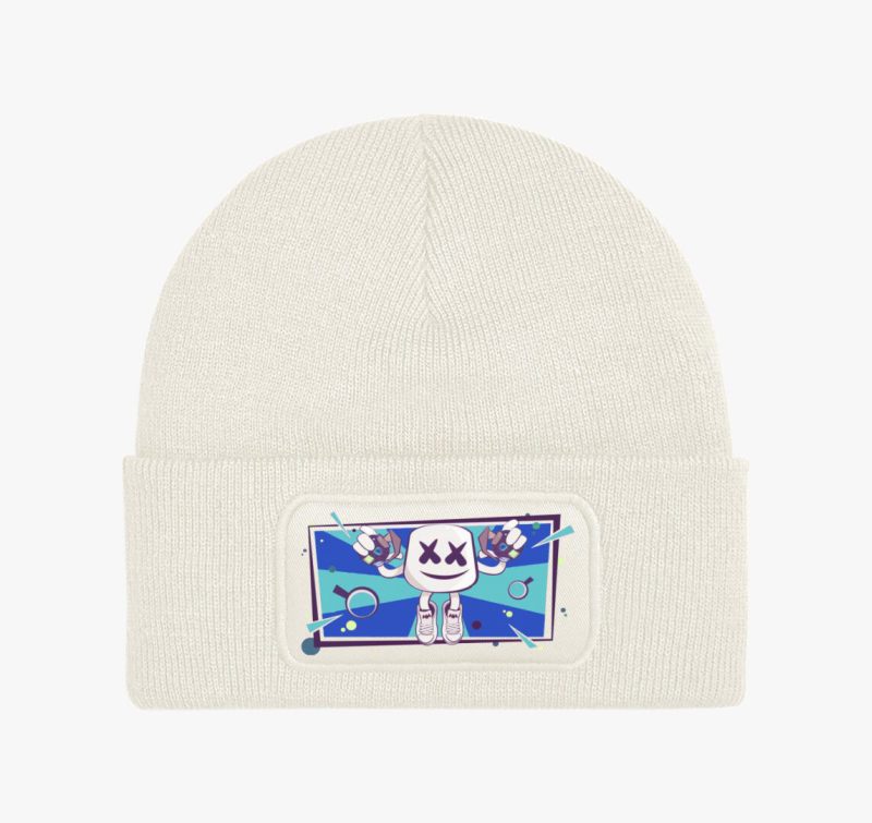 Marshmello téli sapka