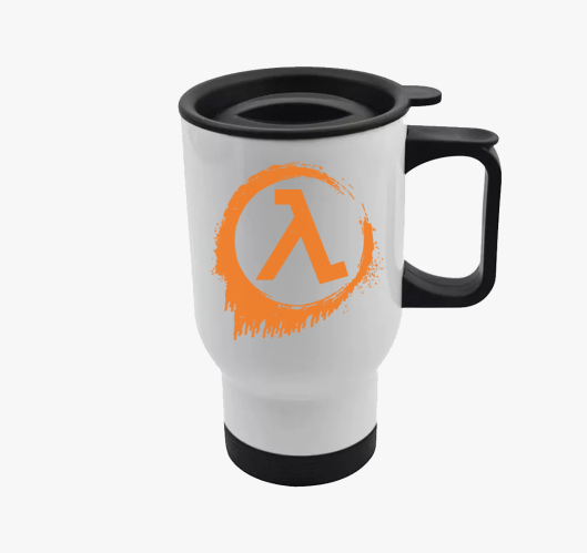 Half Life logo termosz