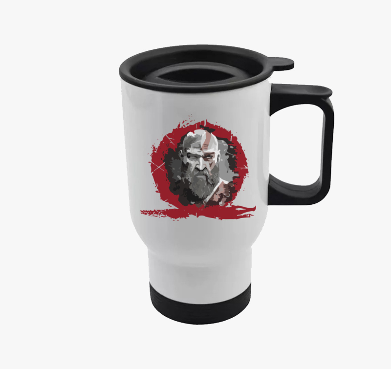 God of war kratos face termosz