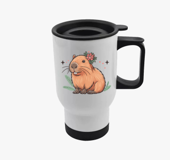 Capybara lány termos