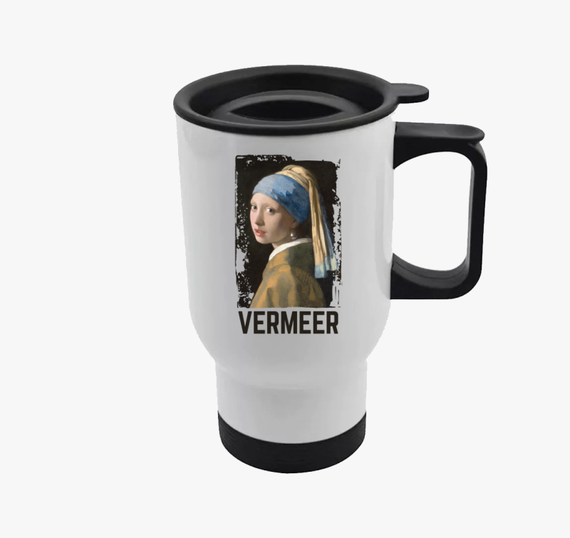 Vermeer Lány gyöngy fülbevalóval termosz