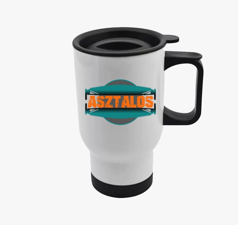 Asztalos mintás termosz