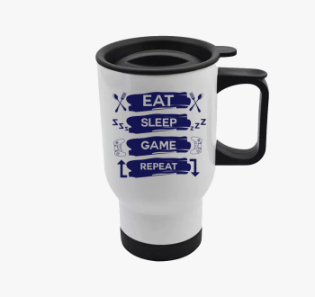 Eat sleep game repea