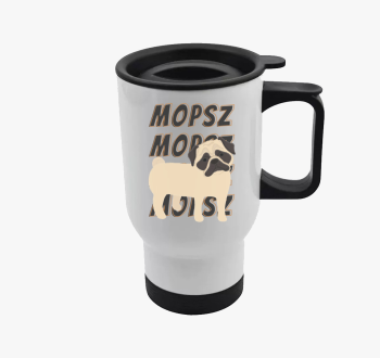 Mopsz mintás termosz