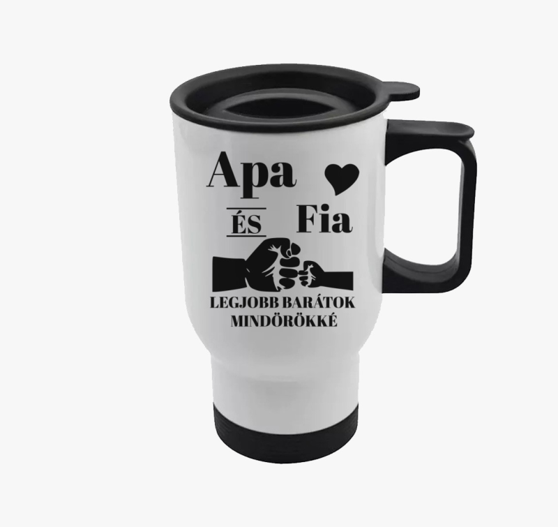 Apa és fia legjobb barátok mindörökké termosz