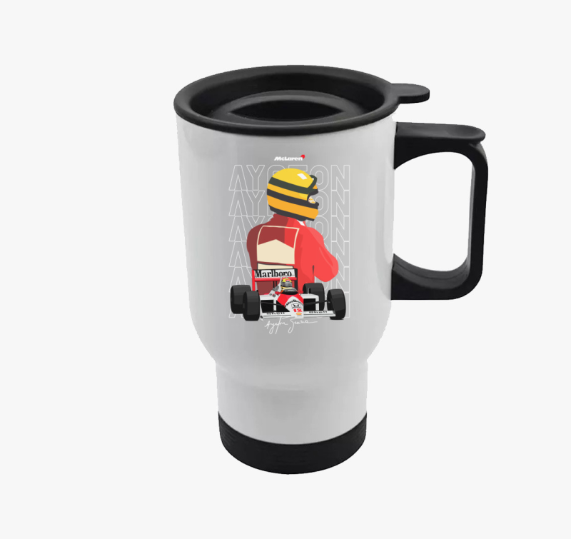 Ayrton Senna Rajzolt termosz