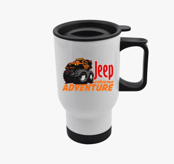 Jeep mintás termosz