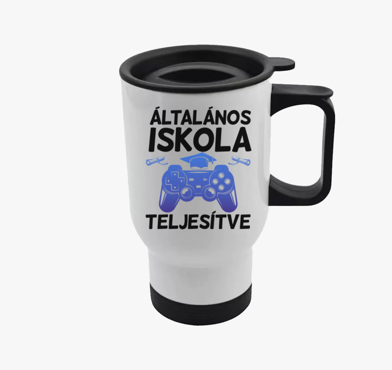 Általános iskola teljesítve gamer termosz