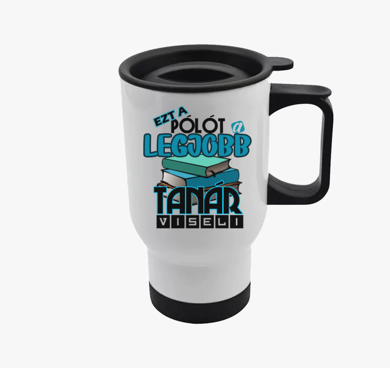 Legjobb tanár feliratos termosz