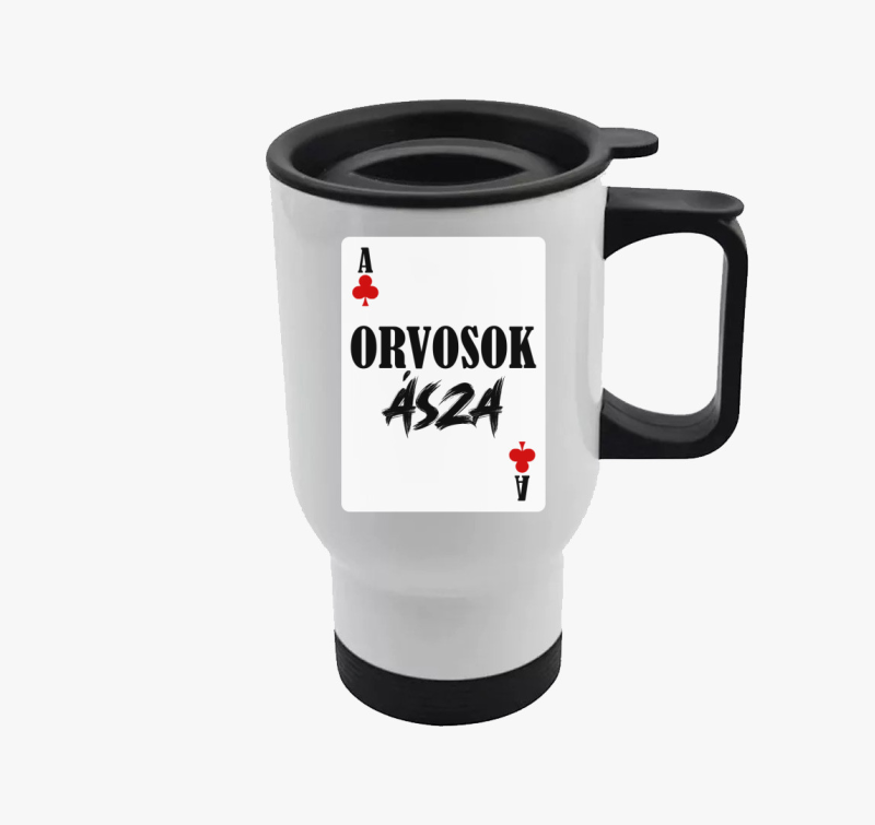 Orvosok ásza kártyás termosz