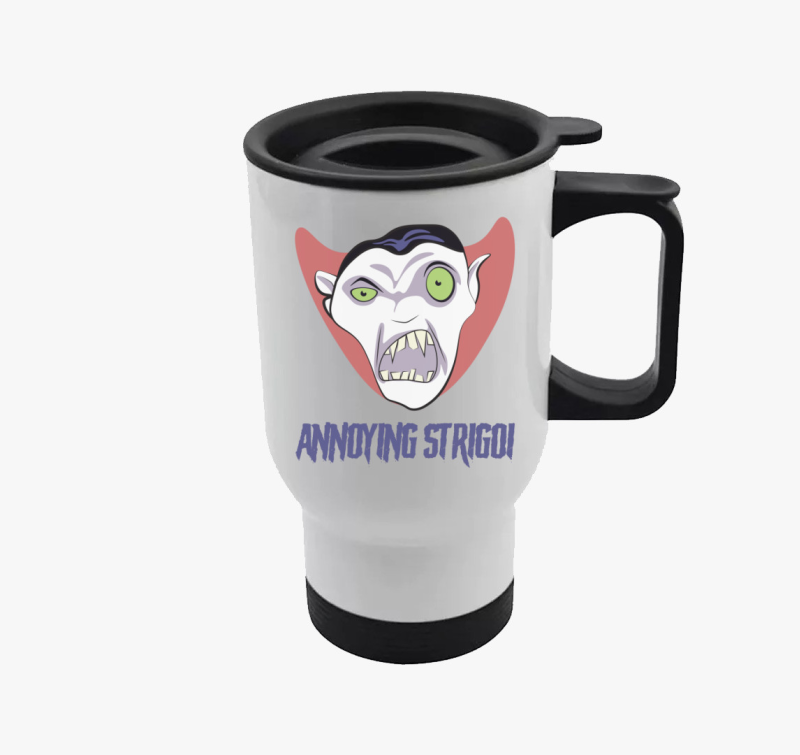 Annoying Strigoi Logo termosz