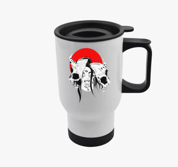 Japán női koponyás t