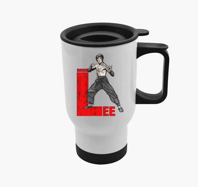 Bruce Lee Art termosz