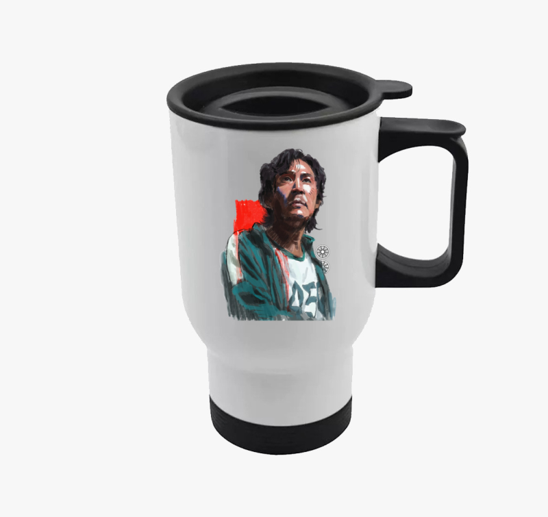 Squid Game - Seong Gi-hun art termosz