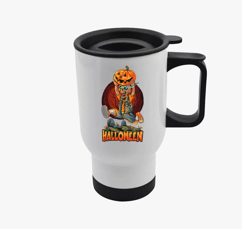 Zombi ellopta a tökömet halloweeni termosz